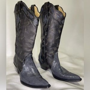 Genuine Stingray Corral Western Boots